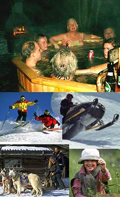 Vandrarhem i Sälen, aktiviteter, bastu, skidåkning, slalom, snöskoter